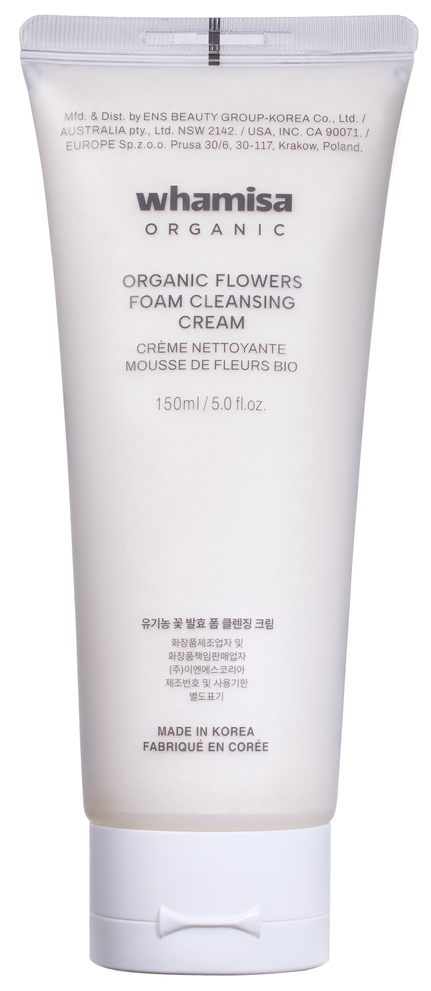 Organic Flowers Foam Cleansing Cream