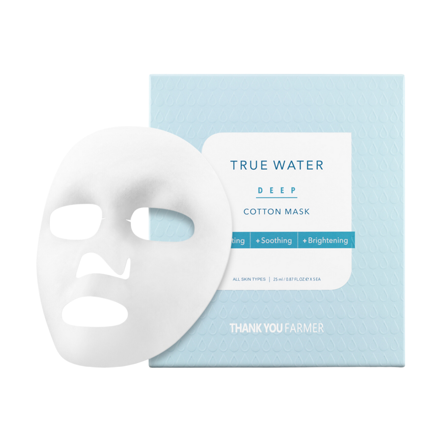 THANK YOU FARMER - True Water Deep Cotton Mask