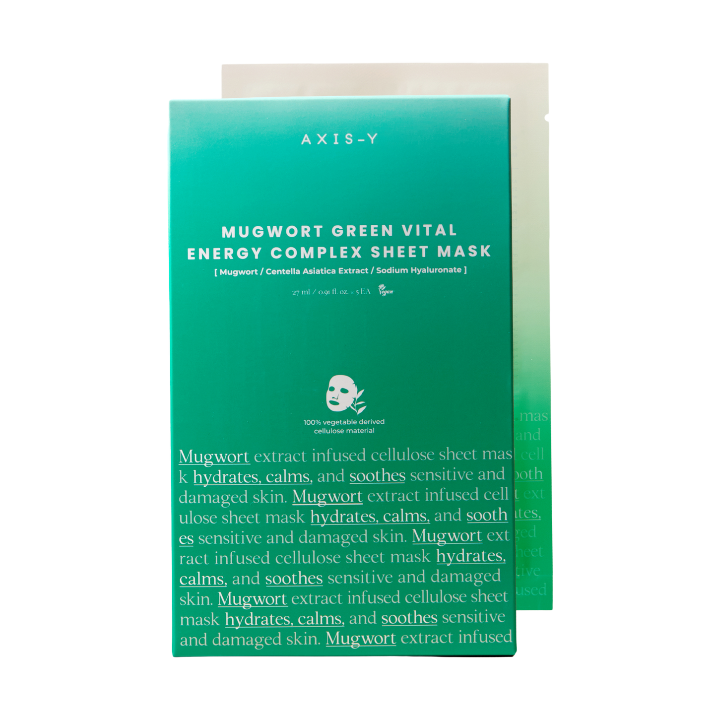 Mugwort Green Vital Energy Complex Sheet Mask